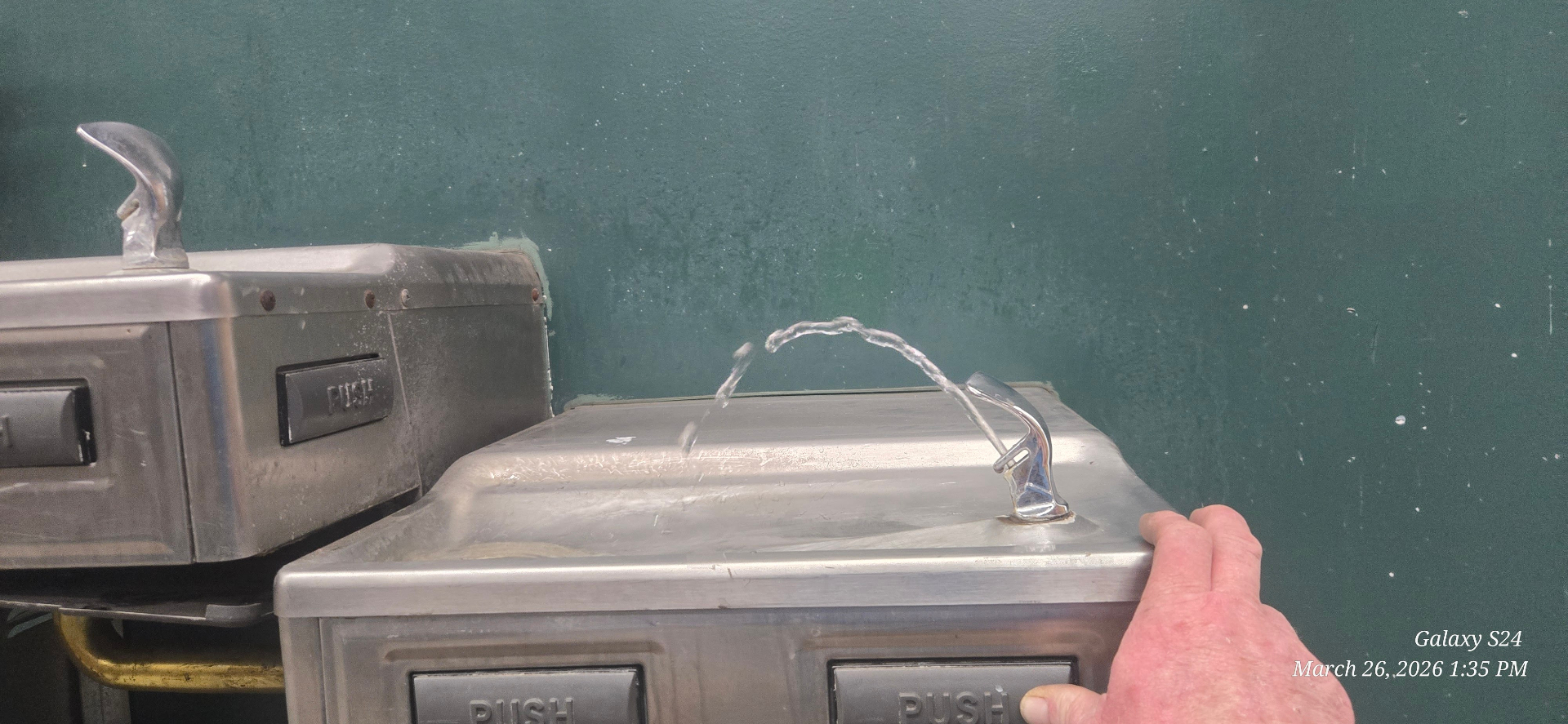Water fountain repair
